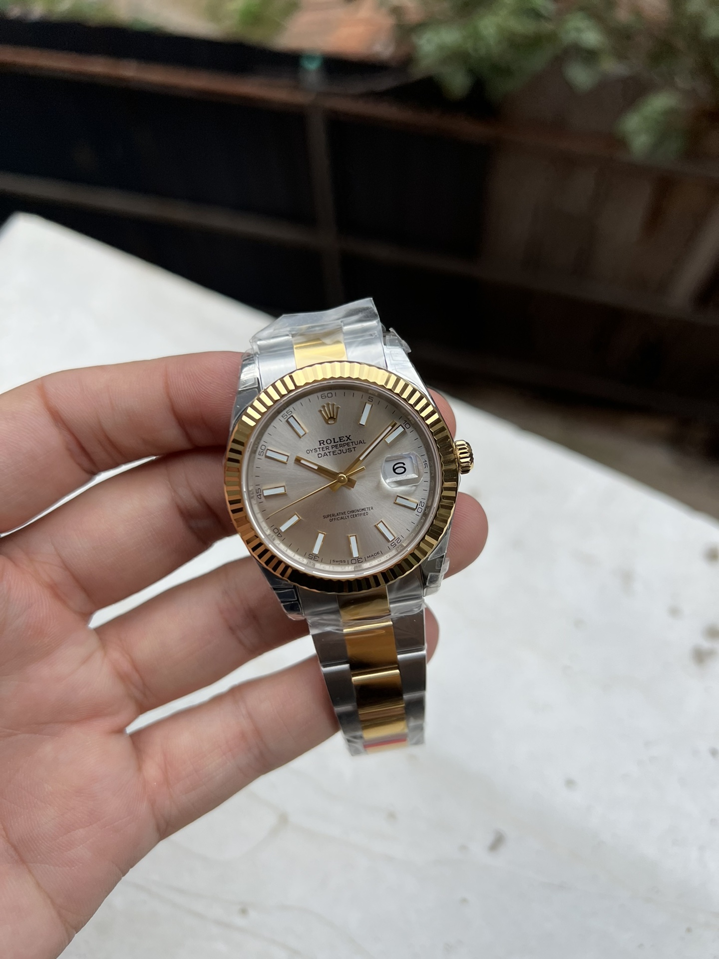 Victory Factory Watch Datejust 41 M126333 0001 Silver Dial Yellow Gold Fluted Bezel Yellow Gold and Steel Oyster Bracelet SH3235 Movement 01 Clean Factory Watch Datejust 41 M126333 0001 Silver Dial Yellow Gold Fluted Bezel Yellow Gold and Steel Oyster Bracelet SH3235 Movement 01