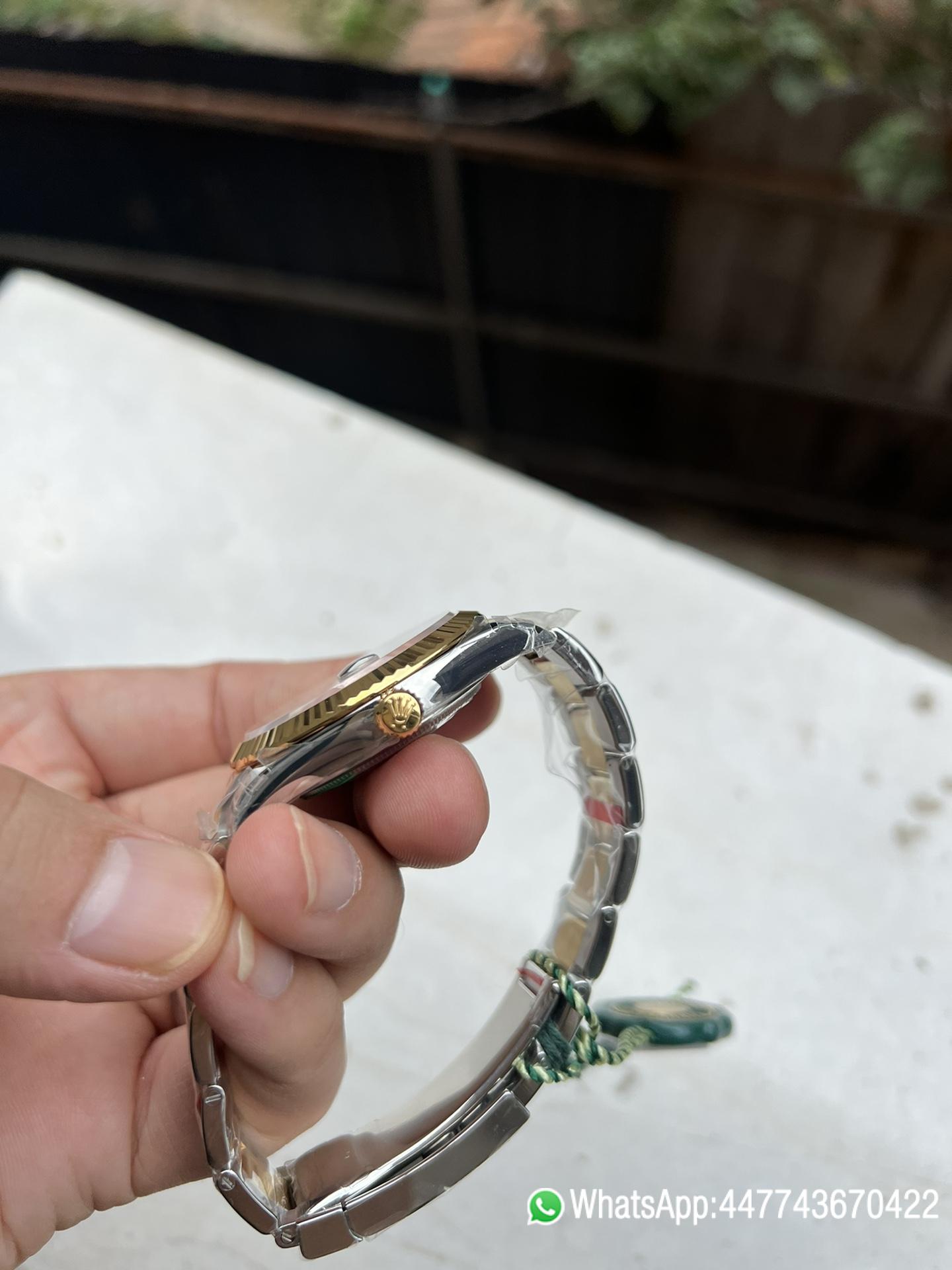 Victory Factory Watch Datejust 41 M126333 0001 Silver Dial Yellow Gold Fluted Bezel Yellow Gold and Steel Oyster Bracelet SH3235 Movement 06 Clean Factory Watch Datejust 41 M126333 0001 Silver Dial Yellow Gold Fluted Bezel Yellow Gold and Steel Oyster Bracelet SH3235 Movement 06