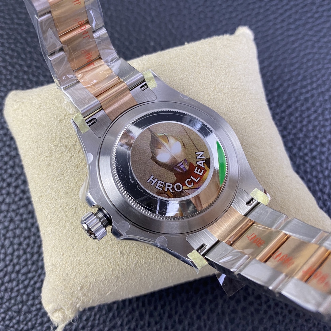 Victory Factory Watch Yacht Master 40 126621 Black Dial Oystersteel and Everose Gold with Oyster Bracelet Super Clone 3235 Movement 08 Clean Factory Watch Yacht Master 40 126621 Black Dial Oystersteel and Everose Gold with Oyster Bracelet Super Clone 3235 Movement 08