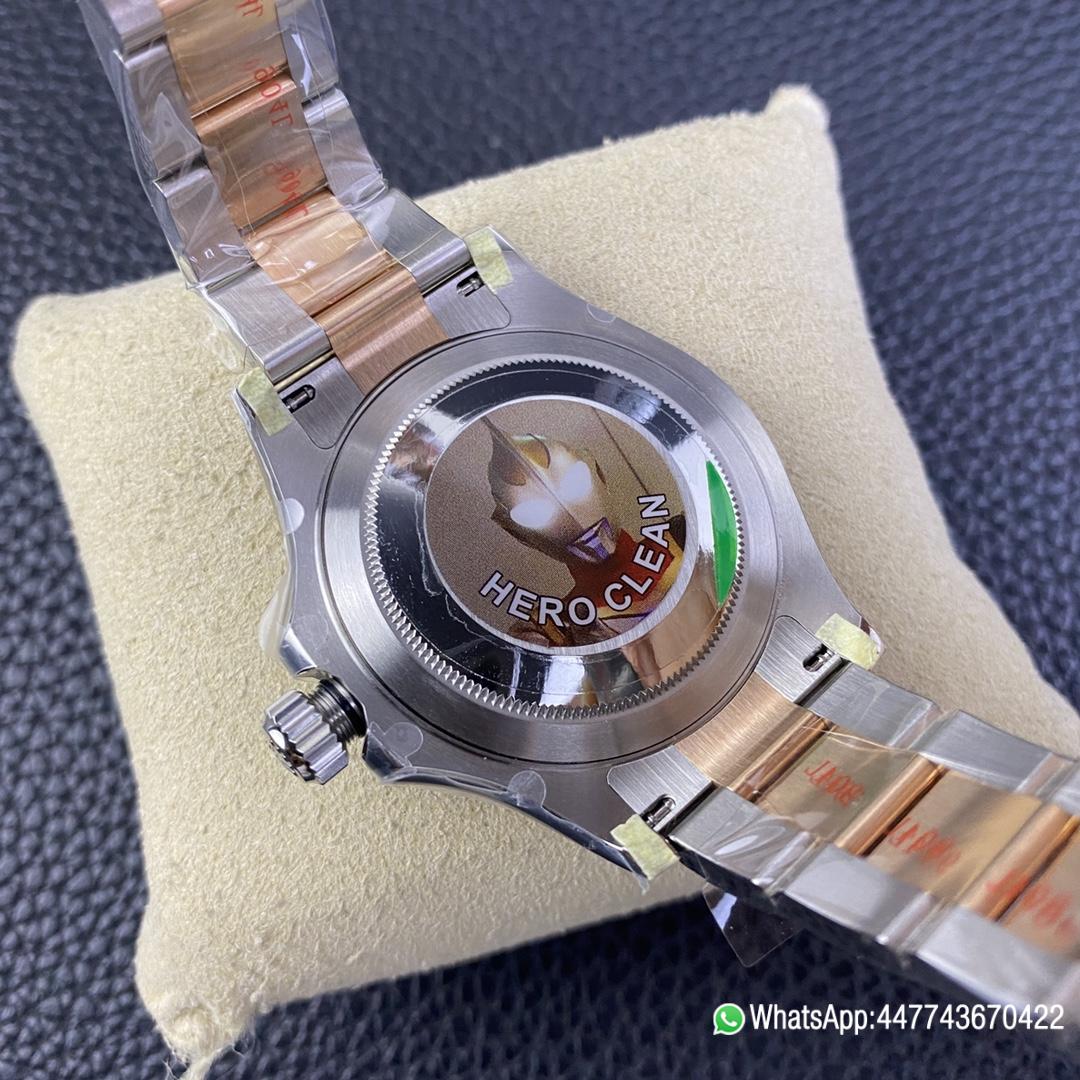 Victory Factory Watch Yacht Master 40 126621 Black Dial Oystersteel and Everose Gold with Oyster Bracelet Super Clone 3235 Movement 08 Clean Factory Watch Yacht Master 40 126621 Black Dial Oystersteel and Everose Gold with Oyster Bracelet Super Clone 3235 Movement 08