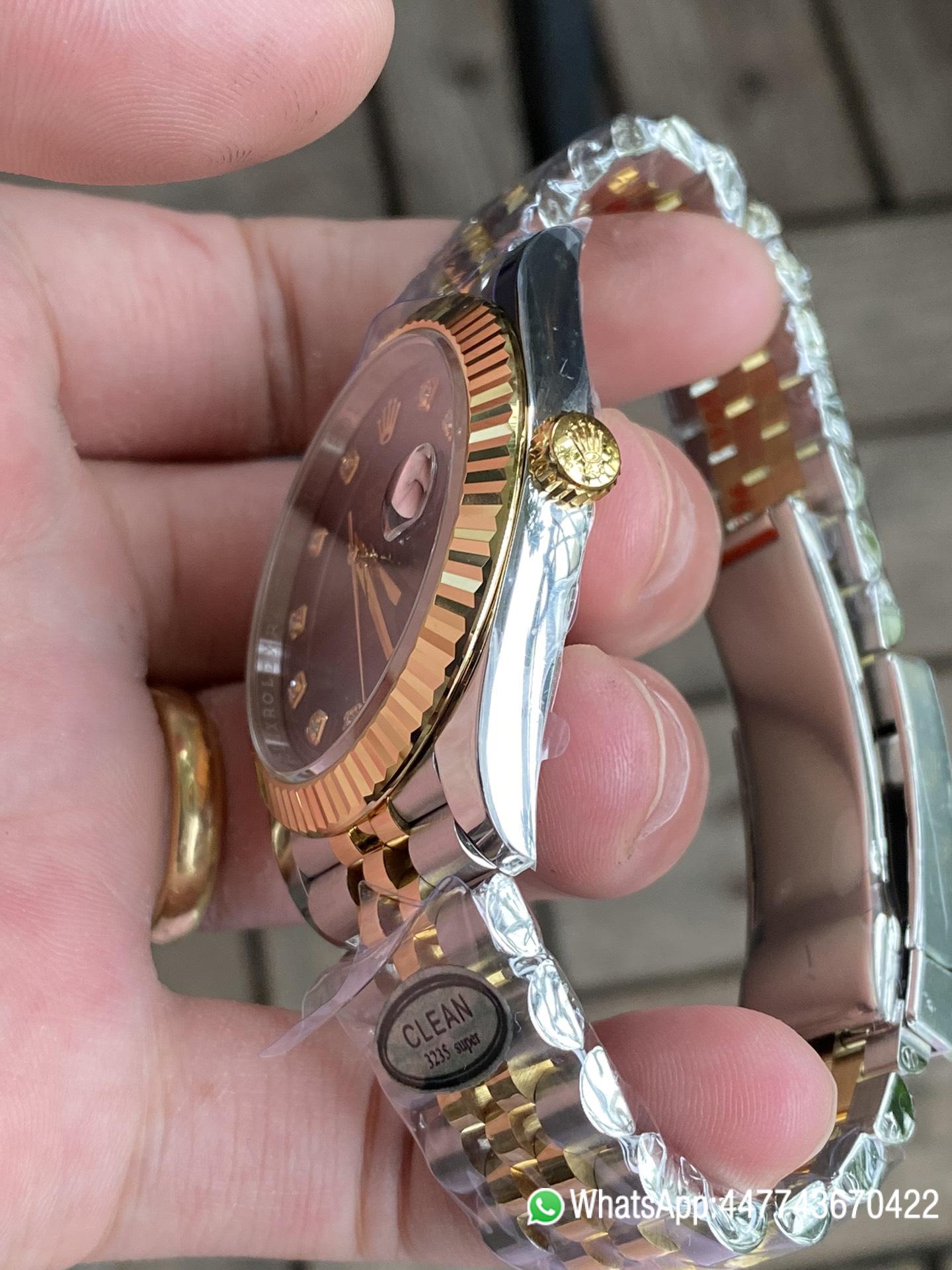 Victory Factory Watch Datejust 36 126233 Black Dial Diamond Hour Markers Yellow Gold Bezel Two Tone Jubilee Bracelet 3235 Caliber 05 Clean Factory Watch Datejust 36 126233 Black Dial Diamond Hour Markers Yellow Gold Bezel Two Tone Jubilee Bracelet 3235 Caliber 05