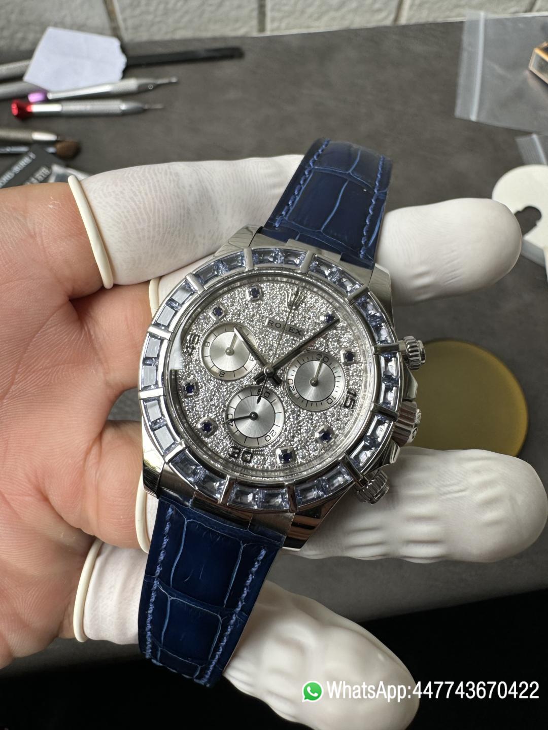 Premium Customized Rolex Daytona 116589SACI Based on Victory Factory Daytona DanDong Super Clone 4130 Movement 03 Premium Customized Rolex Daytona 116589SACI Based on Clean Factory Daytona DanDong Super Clone 4130 Movement 03