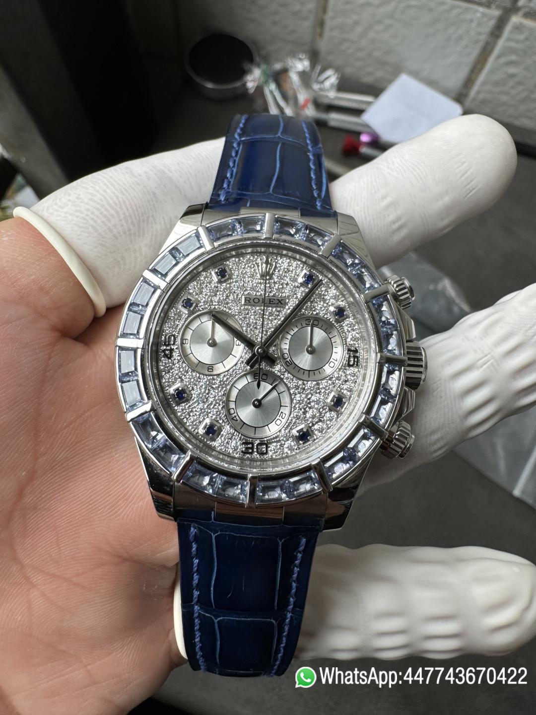 Premium Customized Rolex Daytona 116589SACI Based on Victory Factory Daytona DanDong Super Clone 4130 Movement 04 Premium Customized Rolex Daytona 116589SACI Based on Clean Factory Daytona DanDong Super Clone 4130 Movement 04