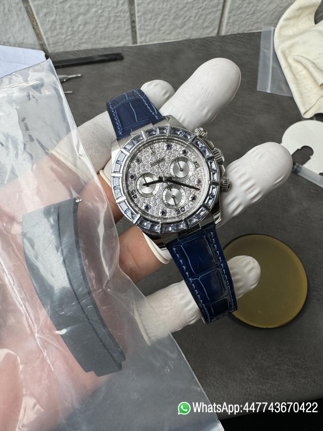 Premium Customized Rolex Daytona 116589SACI Based on Victory Factory Daytona DanDong Super Clone 4130 Movement 09 Premium Customized Rolex Daytona 116589SACI Based on Clean Factory Daytona DanDong Super Clone 4130 Movement 09