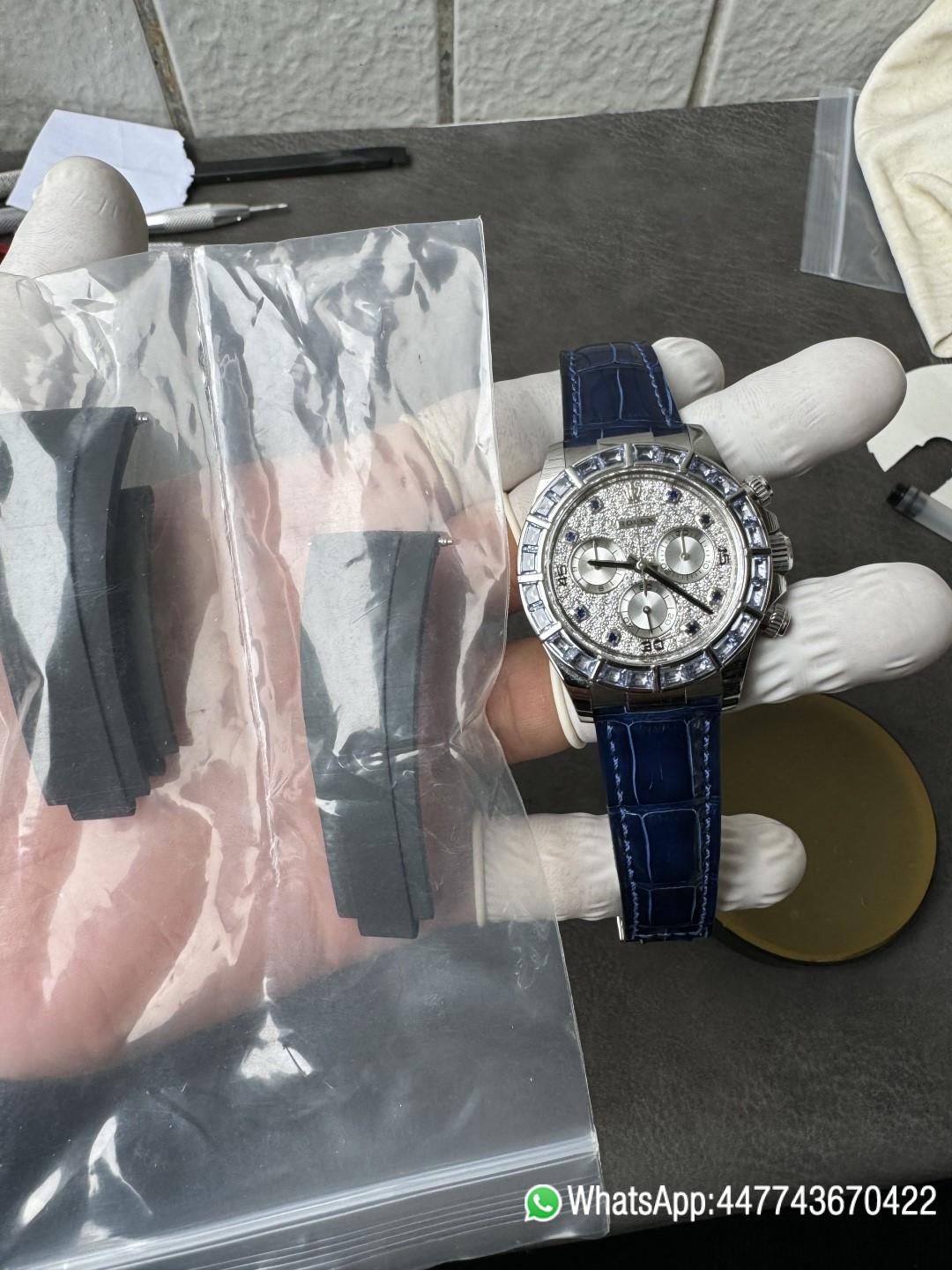 Premium Customized Rolex Daytona 116589SACI Based on Victory Factory Daytona DanDong Super Clone 4130 Movement 10 Premium Customized Rolex Daytona 116589SACI Based on Clean Factory Daytona DanDong Super Clone 4130 Movement 10