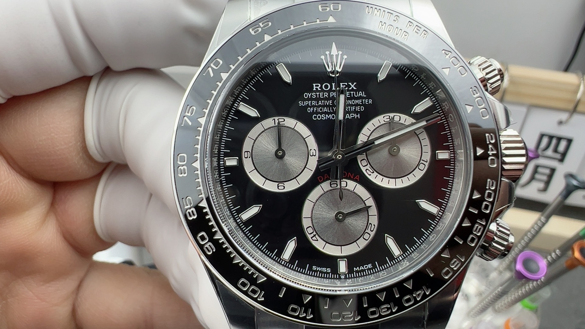 Victory Factory Watches Daytoan 126519 Black Dial Silver Chrono Sub Dial Black Ceramic Bezel Stainless Steel Case SH4131 Movement Oyster Bracelet 02 Clean Factory Watches Daytoan 126519 Black Dial Silver Chrono Sub Dial Black Ceramic Bezel Stainless Steel Case SH4131 Movement Oyster Bracelet 02