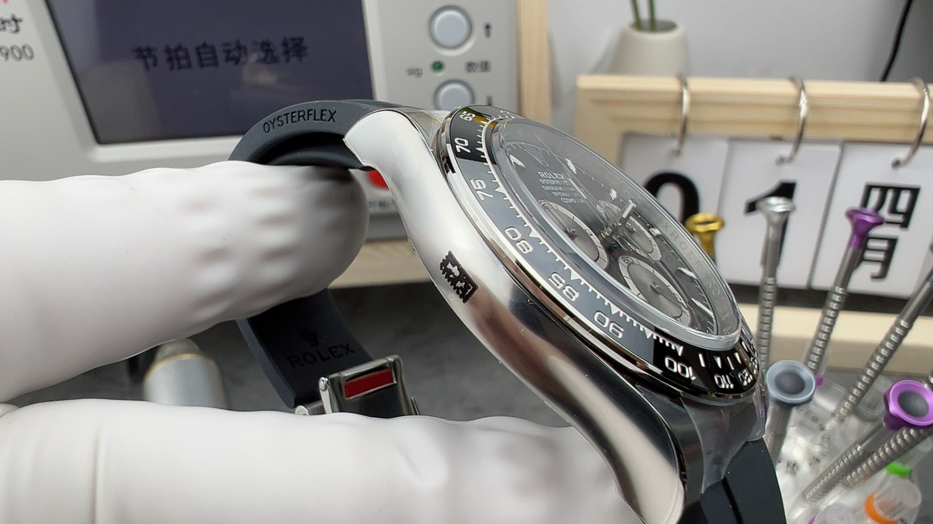 Victory Factory Watches Daytoan 126519 Black Dial Silver Chrono Sub Dial Black Ceramic Bezel Stainless Steel Case SH4131 Movement Oyster Bracelet 05 Clean Factory Watches Daytoan 126519 Black Dial Silver Chrono Sub Dial Black Ceramic Bezel Stainless Steel Case SH4131 Movement Oyster Bracelet 05