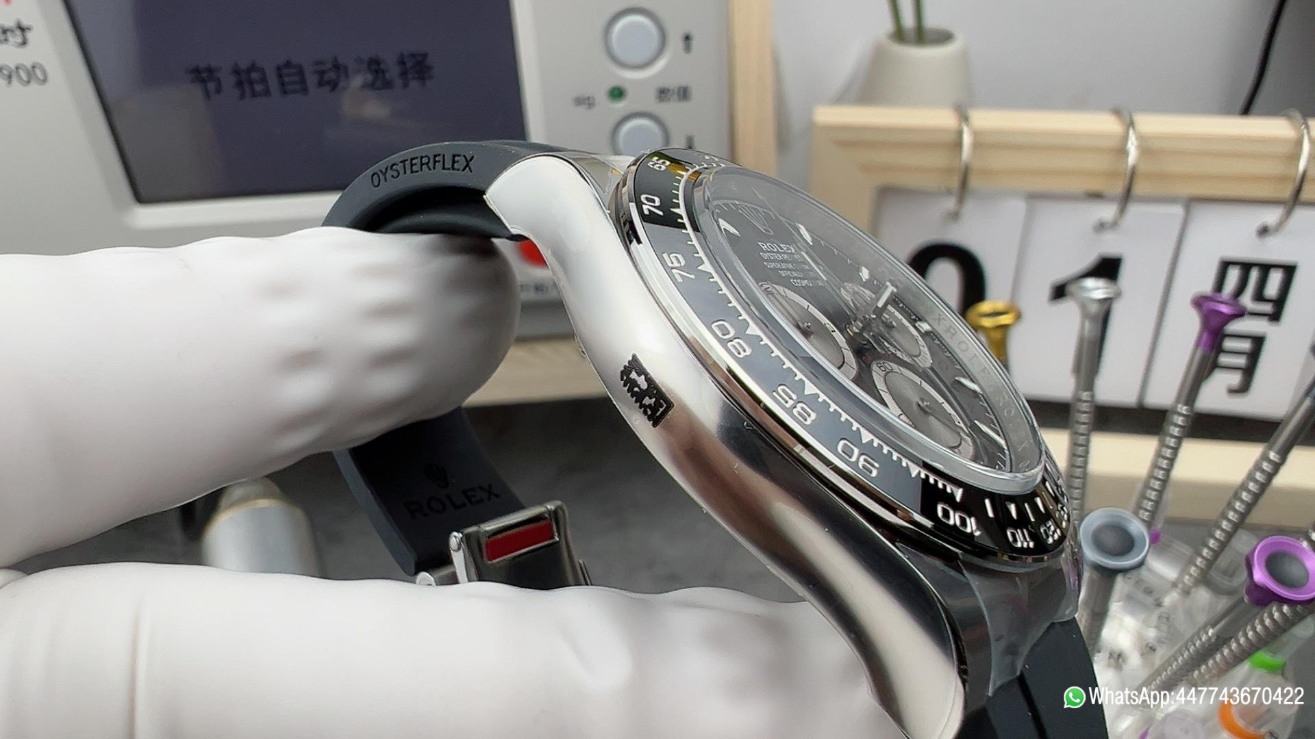 Victory Factory Watches Daytoan 126519 Black Dial Silver Chrono Sub Dial Black Ceramic Bezel Stainless Steel Case SH4131 Movement Oyster Bracelet 05 Clean Factory Watches Daytoan 126519 Black Dial Silver Chrono Sub Dial Black Ceramic Bezel Stainless Steel Case SH4131 Movement Oyster Bracelet 05