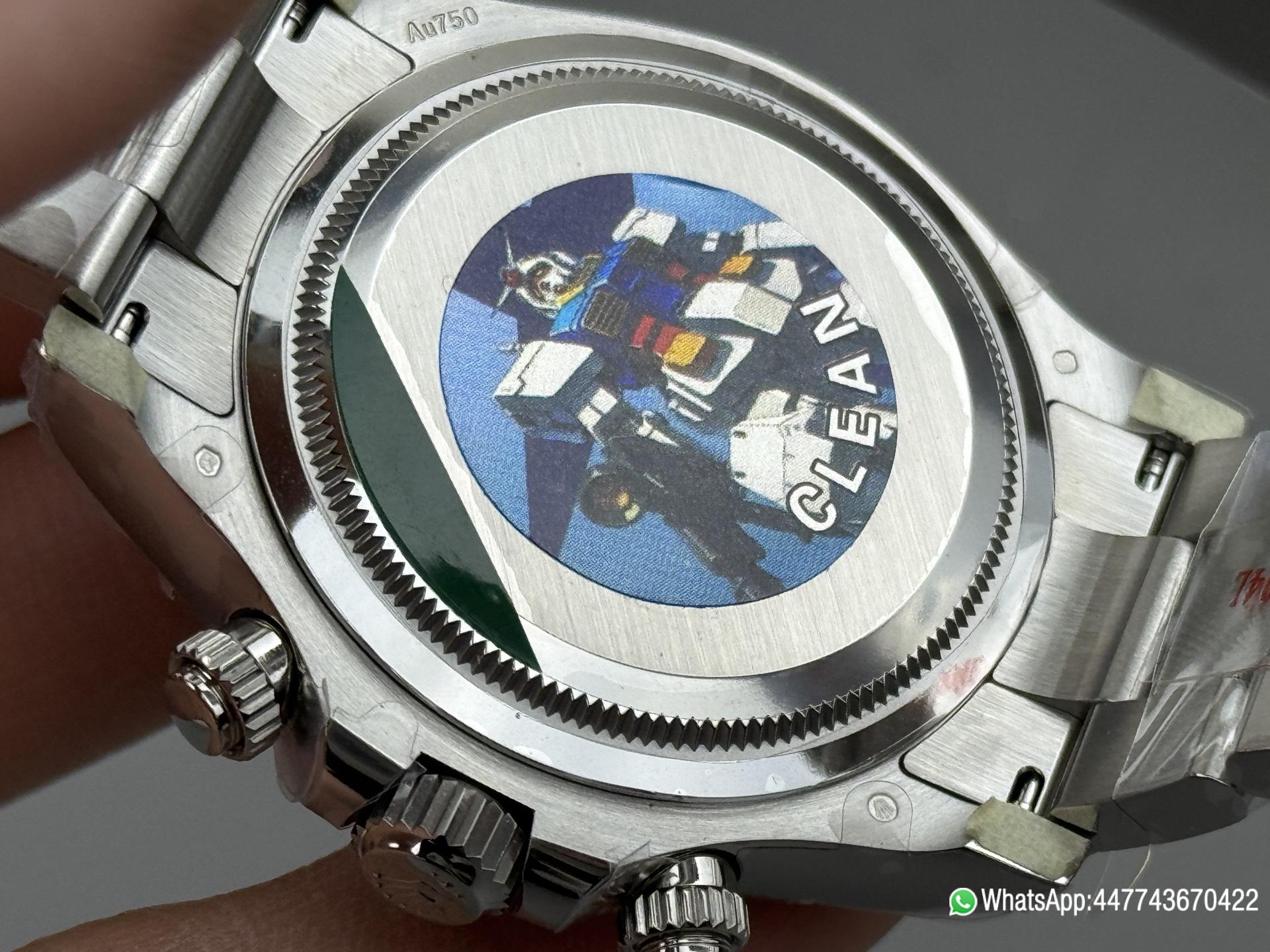 Victory Factory Watches Rolex Daytona 126509 Black Dial Diamonds Hour Markers Silver Chrono Sub Dial 904L Steel Case Oyster Bracelet SH4131 Movement 05 Clean Factory Watches Rolex Daytona 126509 Black Dial Diamonds Hour Markers Silver Chrono Sub Dial 904L Steel Case Oyster Bracelet SH4131 Movement 05