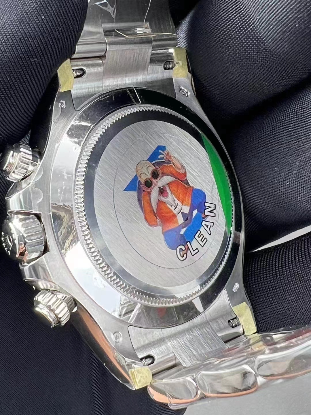 Premium Custom Daytona 116519 Blue Sodalite Dial Diamonds Bezel and Indexes Based on Victory Factory Daytona DD4130 Movement Oyster Bracelet 07 Premium Custom Daytona 116519 Blue Sodalite Dial Diamonds Bezel and Indexes Based on Clean Factory Daytona DD4130 Movement Oyster Bracelet 07