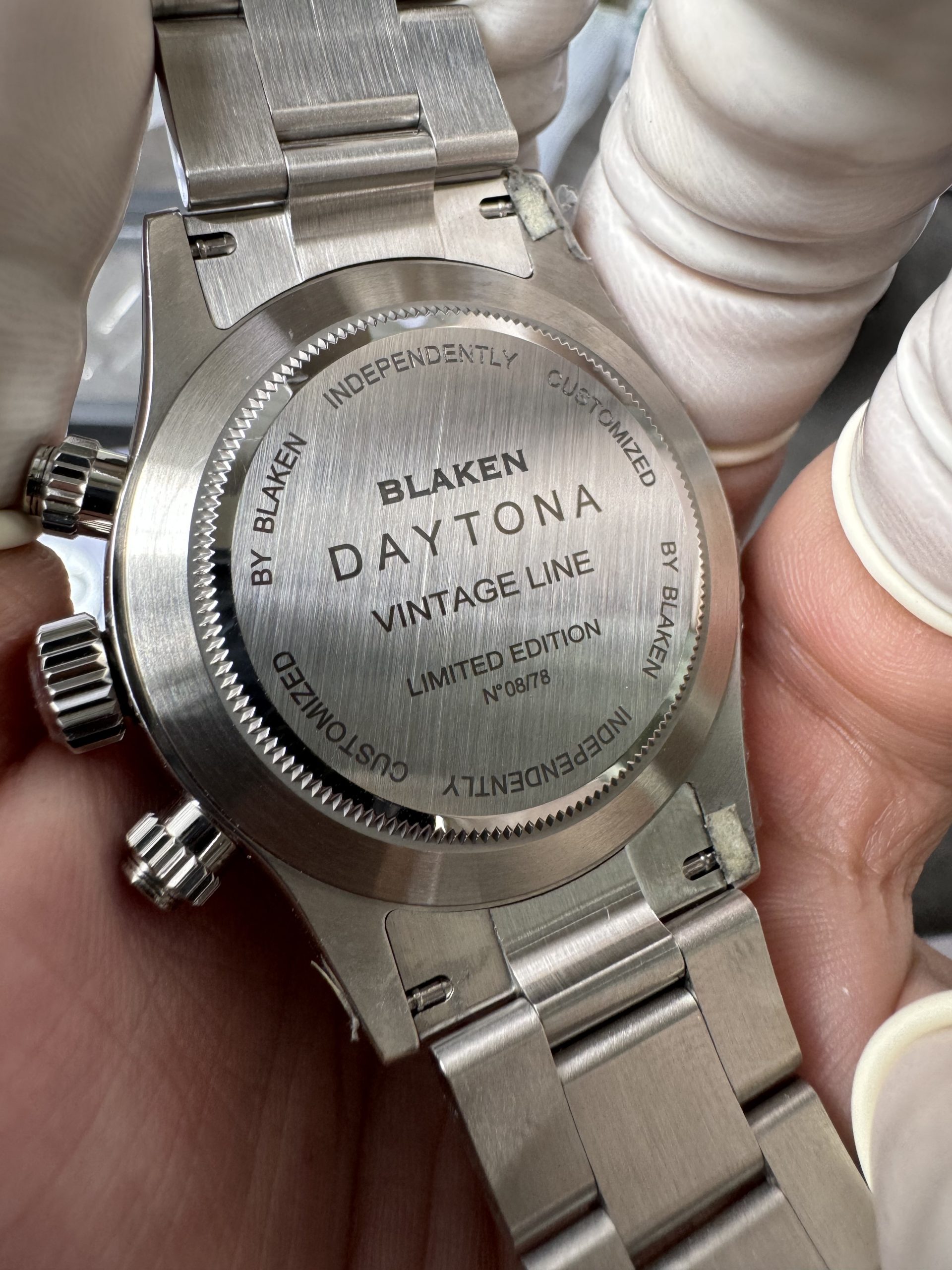 Premium Custom Paul Newman Daytona Blaken Daytona Vintage Line Limited Edition Base on Victory Factory 4130 Panda Daytona 07 Premium Custom Paul Newman Daytona Blaken Daytona Vintage Line Limited Edition Base on Clean Factory 4130 Panda Daytona 07