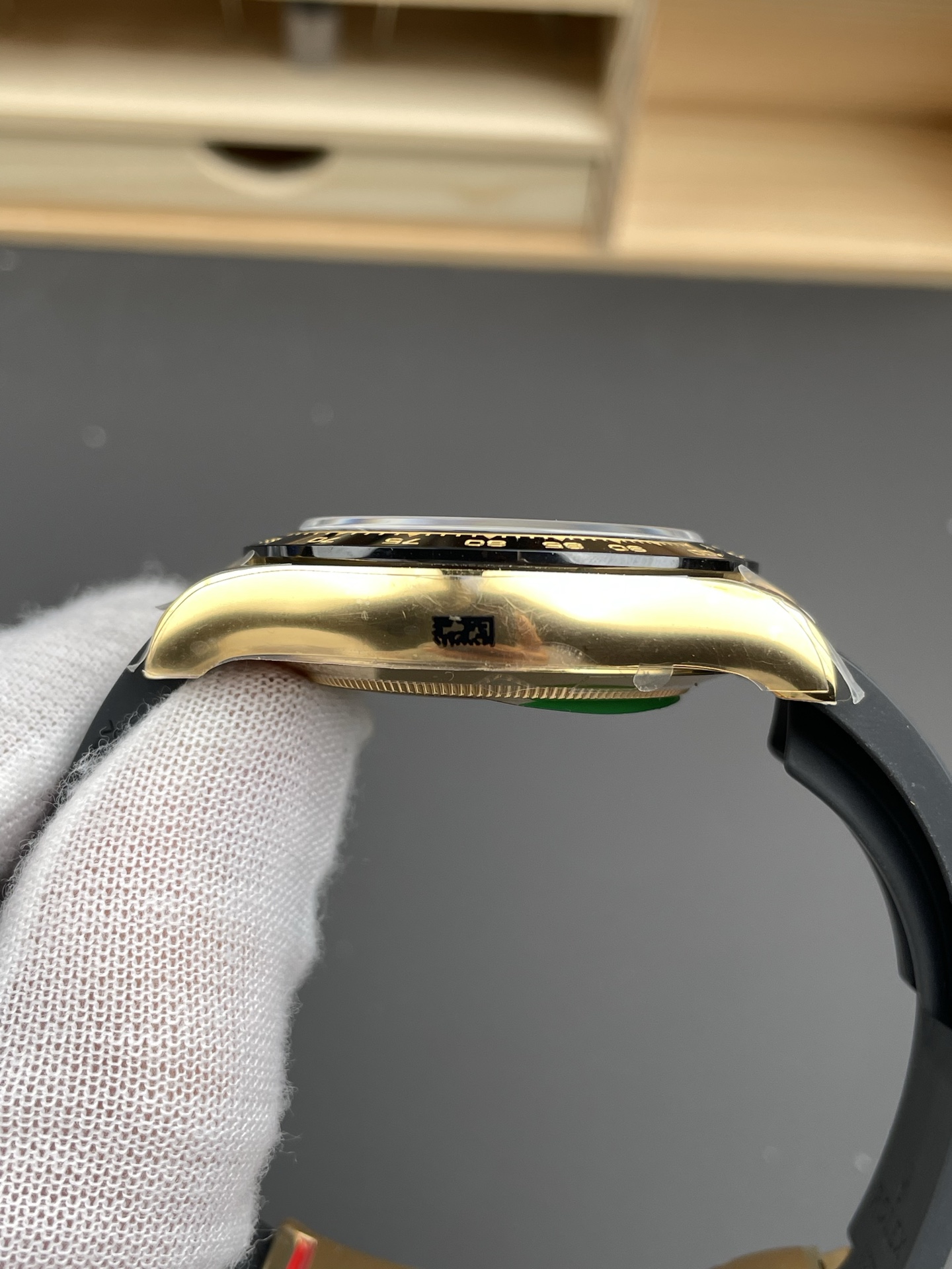 Victory Factory Watch Daytona 116518LN Meteorite Dial Black Chrono Sub Dial Yellow Gold Case Oysterflex Strap DD4130 Movement 05 Clean Factory Watch Daytona 116518LN Meteorite Dial Black Chrono Sub Dial Yellow Gold Case Oysterflex Strap DD4130 Movement 05