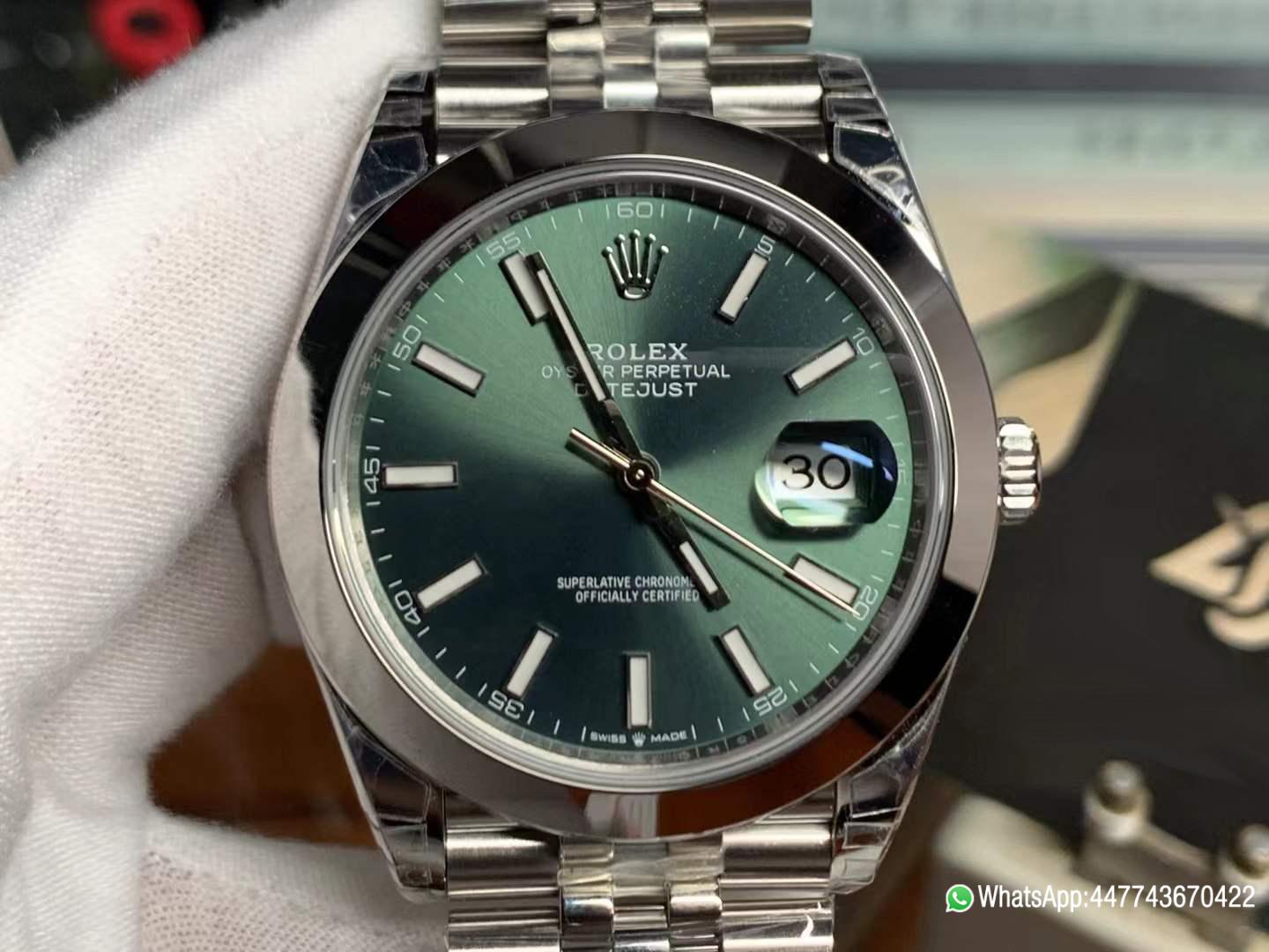Victory Factory Watch Datejust 41 Ref 126300 Mint Green Dial Smooth Bezel 904L Steel Case and Jubilee Bracelet DanDong 3235 Movement 02 Clean Factory Watch Datejust 41 Ref 126300 Mint Green Dial Smooth Bezel 904L Steel Case and Jubilee Bracelet DanDong 3235 Movement 02