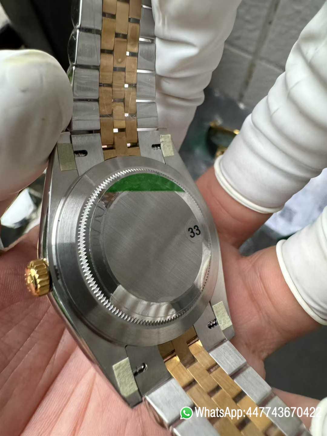 Victory Factory DateJust 41 126303 Wimbledon Slate Dial with Roma Indexes Yellow Gold Smooth Bezel Two Tone Jubilee Bracelet DD 3235 Movement 08 Clean Factory DateJust 41 126303 Wimbledon Slate Dial with Roma Indexes Yellow Gold Smooth Bezel Two Tone Jubilee Bracelet DD 3235 Movement 08
