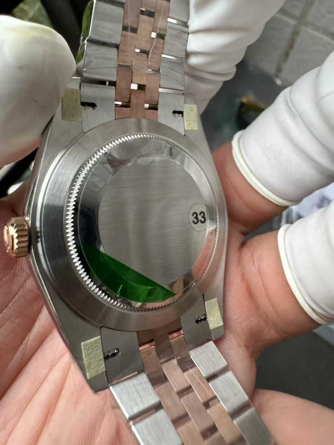Victory Factory DateJust 41 126331 Wimbledon Slate Dial with Roma Indexes Rose Gold Smooth Bezel Two Tone Jubilee Bracelet DD 3235 Movement 07 Clean Factory DateJust 41 126331 Wimbledon Slate Dial with Roma Indexes Rose Gold Smooth Bezel Two Tone Jubilee Bracelet DD 3235 Movement 07