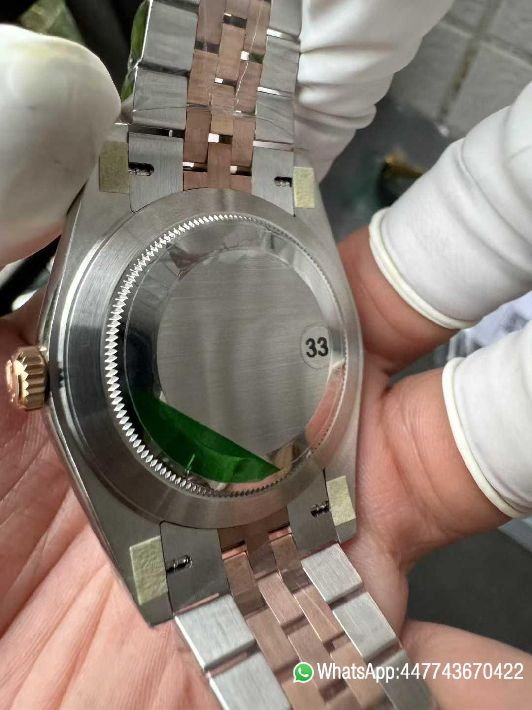 Victory Factory DateJust 41 126331 Wimbledon Slate Dial with Roma Indexes Rose Gold Smooth Bezel Two Tone Jubilee Bracelet DD 3235 Movement 07 Clean Factory DateJust 41 126331 Wimbledon Slate Dial with Roma Indexes Rose Gold Smooth Bezel Two Tone Jubilee Bracelet DD 3235 Movement 07
