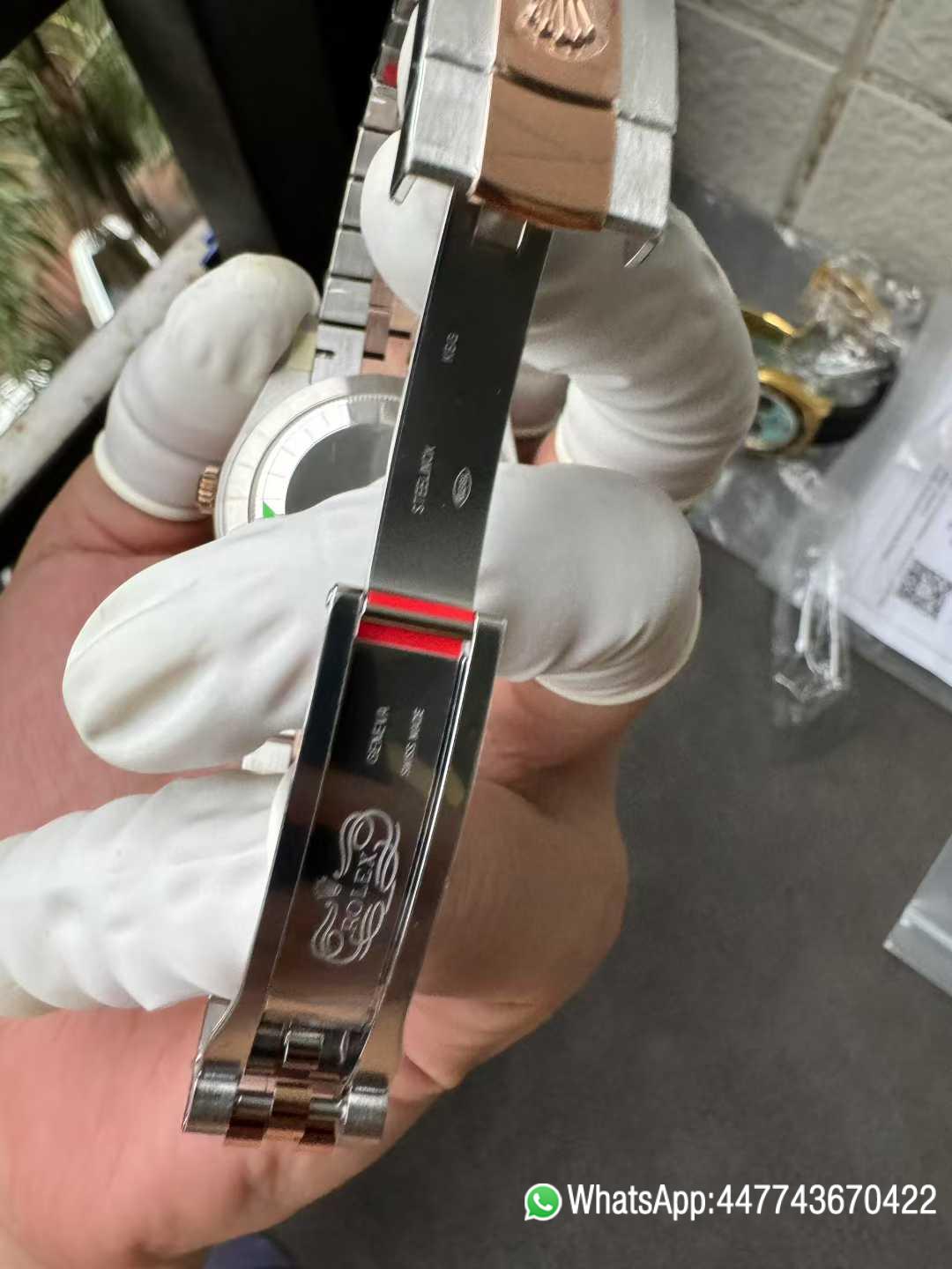 Victory Factory DateJust 41 126331 Wimbledon Slate Dial with Roma Indexes Rose Gold Smooth Bezel Two Tone Jubilee Bracelet DD 3235 Movement 08 Clean Factory DateJust 41 126331 Wimbledon Slate Dial with Roma Indexes Rose Gold Smooth Bezel Two Tone Jubilee Bracelet DD 3235 Movement 08