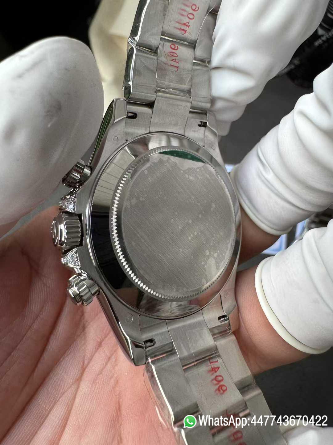 Victory Factory Watch Rolex Ruby Daytona 126599TRU Black Dial Baguette Ruby Bezel TRU Daytona Gem Set DanDong 4131 Movement 07 Clean Factory Watch Rolex Ruby Daytona 126599TRU Black Dial Baguette Ruby Bezel TRU Daytona Gem Set DanDong 4131 Movement 07