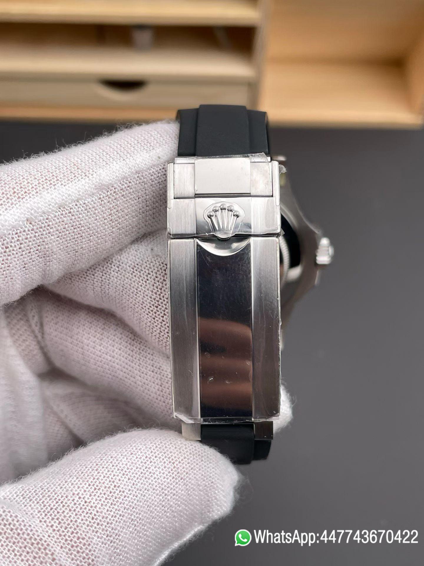 China VSF Rolex Super Clone Yacht Master 42mm 226659 Best Edition Black Dial 3D Black Ceramic Bezel on Black Oysterflex Strap VR3235 07 China VSF Rolex Super Clone Yacht Master 42mm 226659 Best Edition Black Dial 3D Black Ceramic Bezel on Black Oysterflex Strap VR3235 07