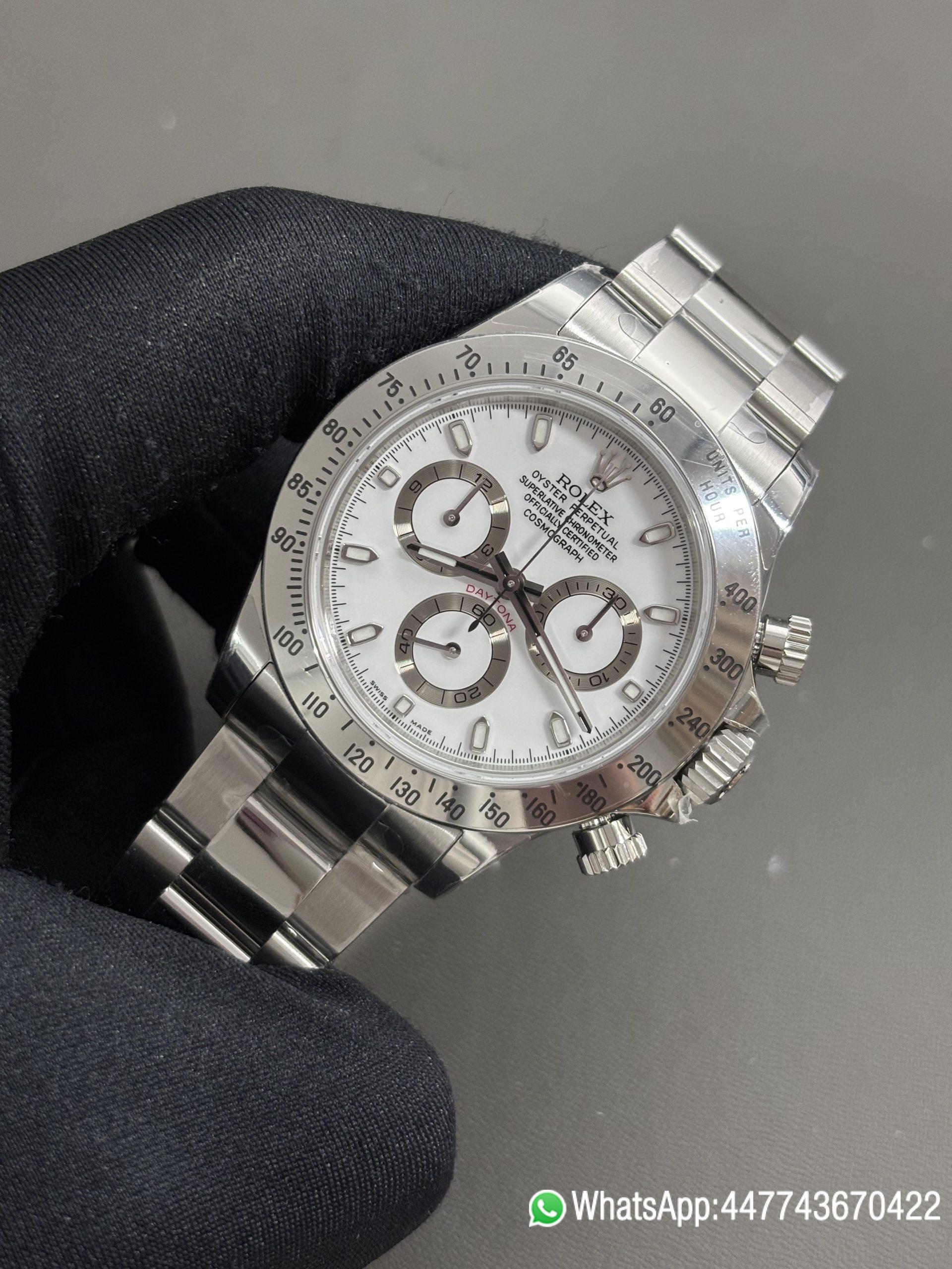 VS Facotry Daytona 116520 SuperClone Quality Watch White Dial 03 VS Facotry Daytona 116520 SuperClone Quality Watch White Dial 03