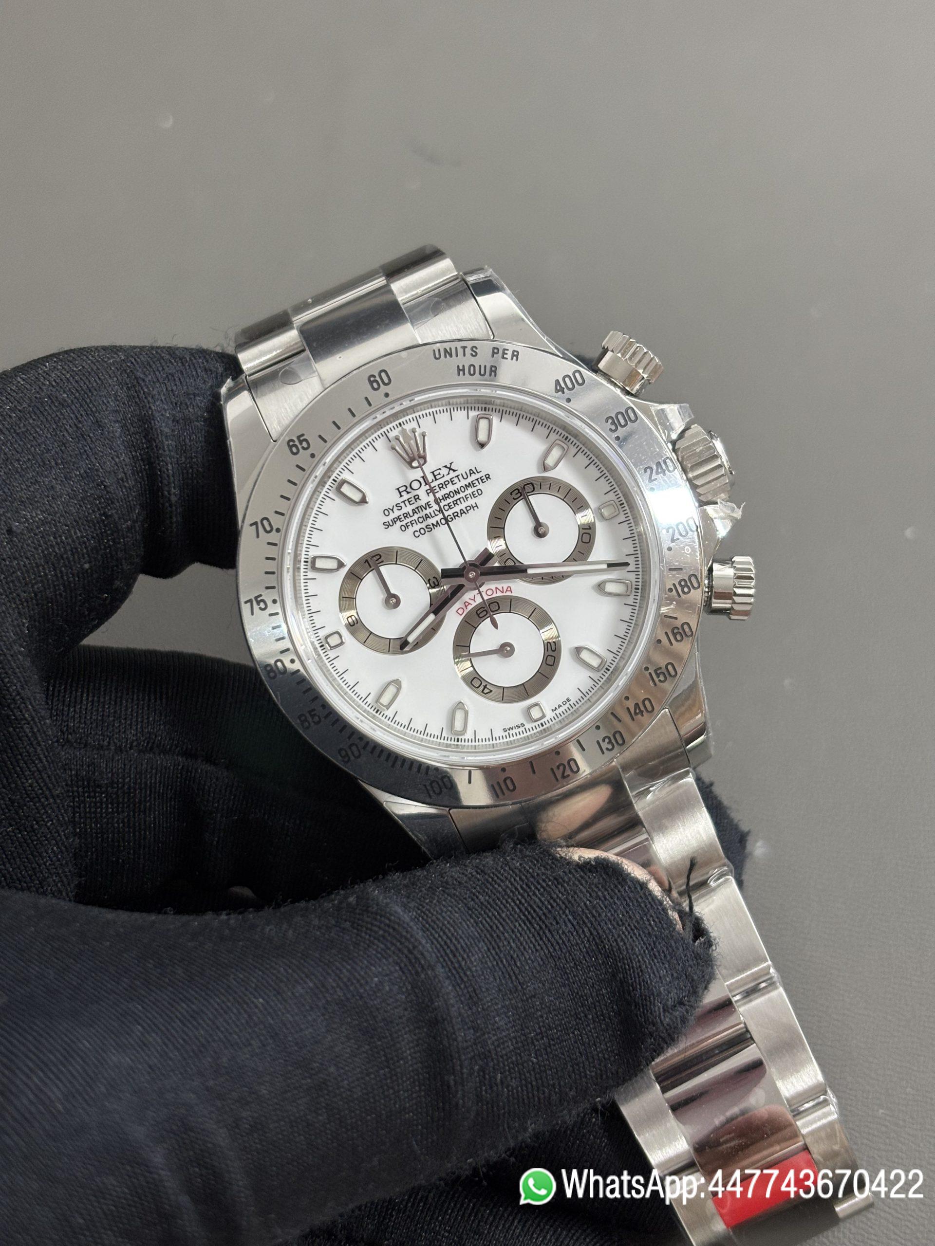VS Facotry Daytona 116520 SuperClone Quality Watch White Dial 04 VS Facotry Daytona 116520 SuperClone Quality Watch White Dial 04