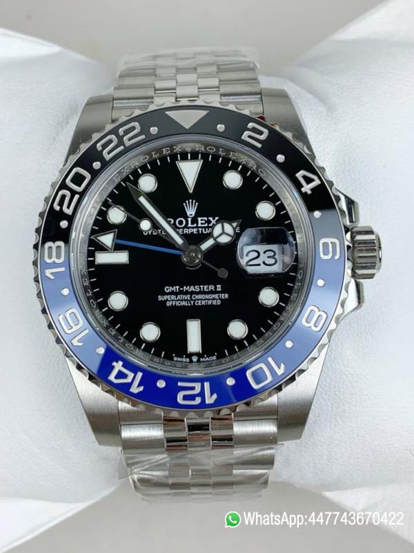 VSF Rolex Super Clone GMT Master 126710BLNR Batgirl Blue Black Ceramic Bezel Black Dial DD3285 72 Hours Power Reserve CHS Jubilee Bracelet 0100 VSF Rolex Super Clone GMT Master 126710BLNR Batgirl Blue Black Ceramic Bezel Black Dial DD3285 72 Hours Power Reserve CHS Jubilee Bracelet 0100