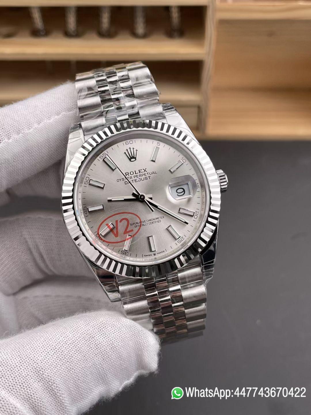 VSF Rolex Watches DateJust 36mm 126234 904L Steel Silver Dial 06 VSF Rolex Watches DateJust 36mm 126234 904L Steel Silver Dial 06
