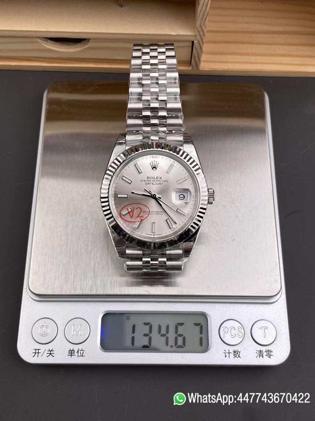 VSF Rolex Watches DateJust 36mm 126234 904L Steel Silver Dial 08 VSF Rolex Watches DateJust 36mm 126234 904L Steel Silver Dial 08