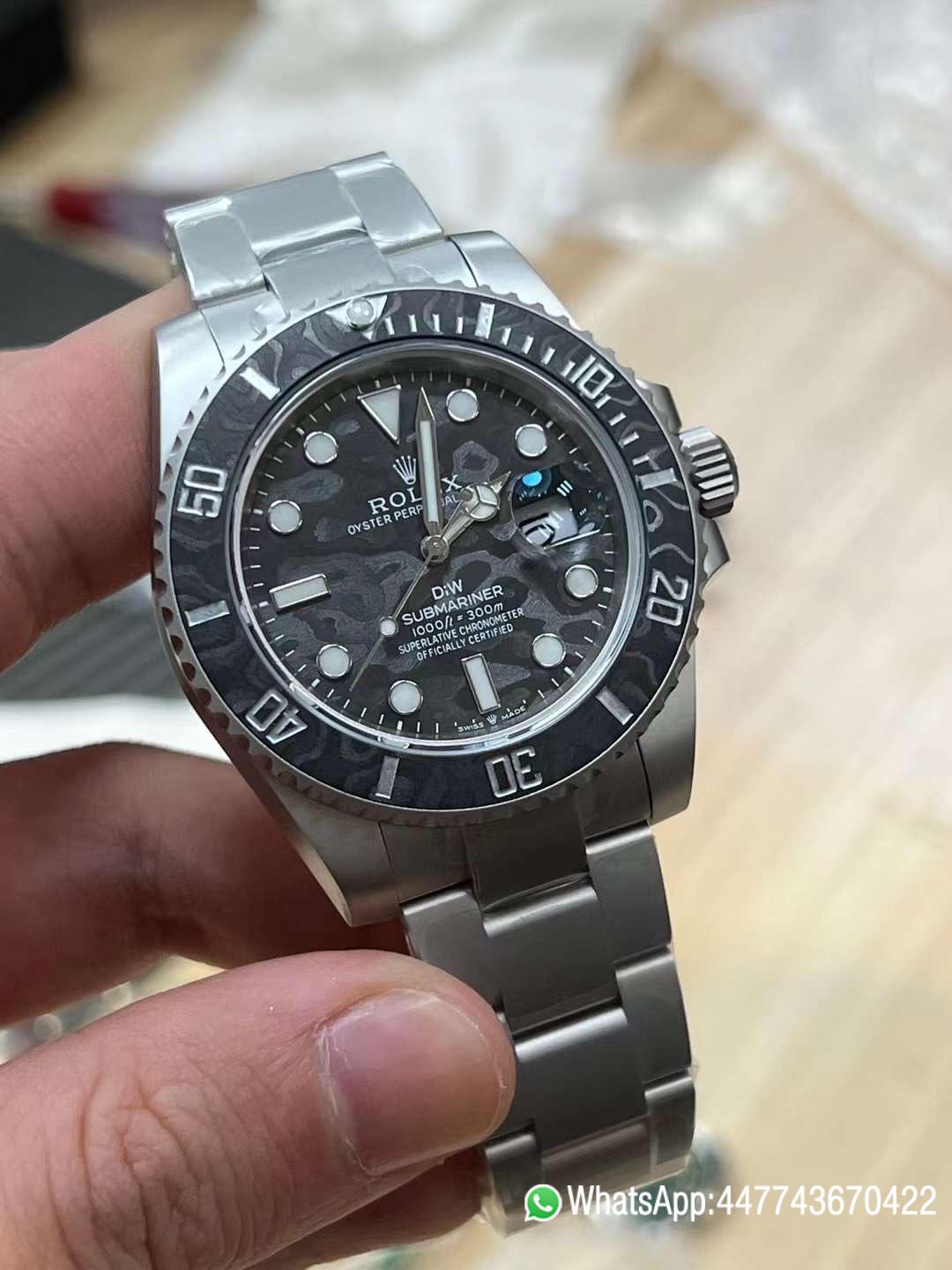 VSF Watches Submariner DIW 40mm Carbon Dial and Bezel Sandblasted Process on Stainless Steel Case and Bracelet DanDong 3135 Movement 02 VSF Watches Submariner DIW 40mm Carbon Dial and Bezel Sandblasted Process on Stainless Steel Case and Bracelet DanDong 3135 Movement 02