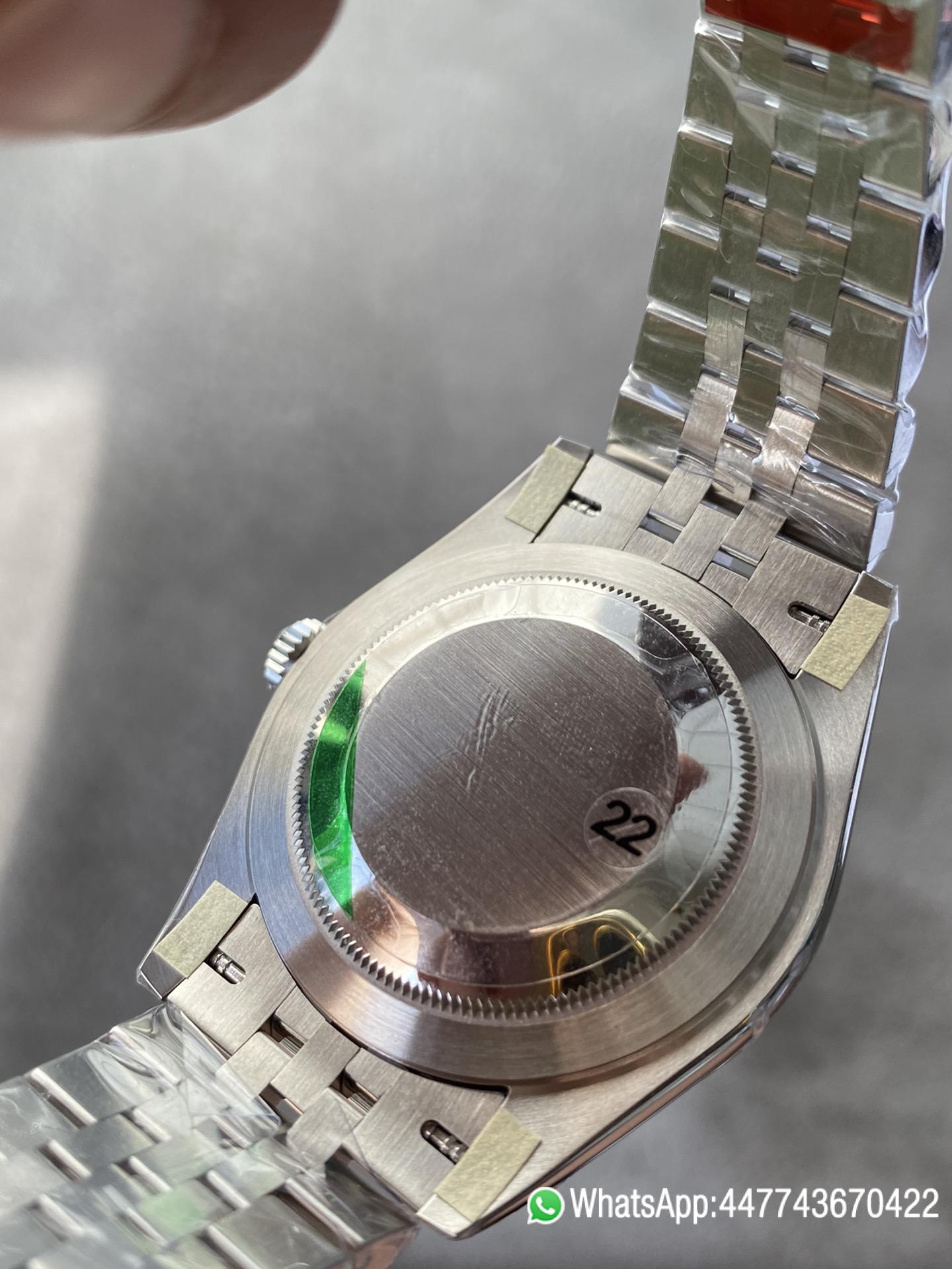 VSF Rolex DateJust 41 126334 0018 Black Dial on Oyster Bracelet Dandong 3235 Movement 07 VSF Rolex DateJust 41 126334 0018 Black Dial on Oyster Bracelet Dandong 3235 Movement 07