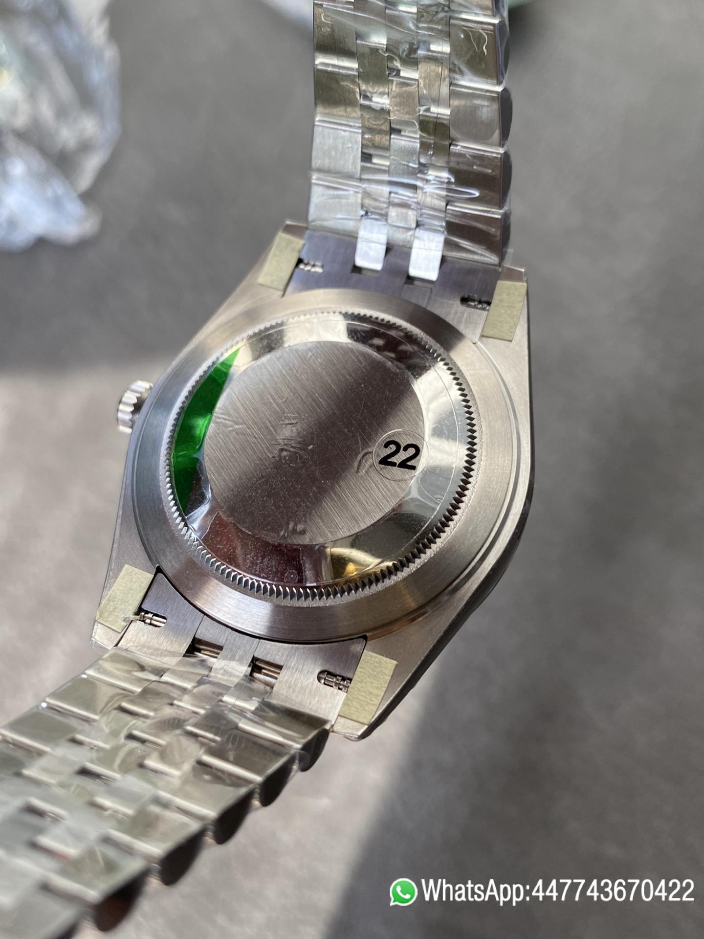 VSF Rolex DateJust 41 126334 0028 Green Dial on Oyster Bracelet Dandong 3235 Movement 06 VSF Rolex DateJust 41 126334 0028 Green Dial on Oyster Bracelet Dandong 3235 Movement 06