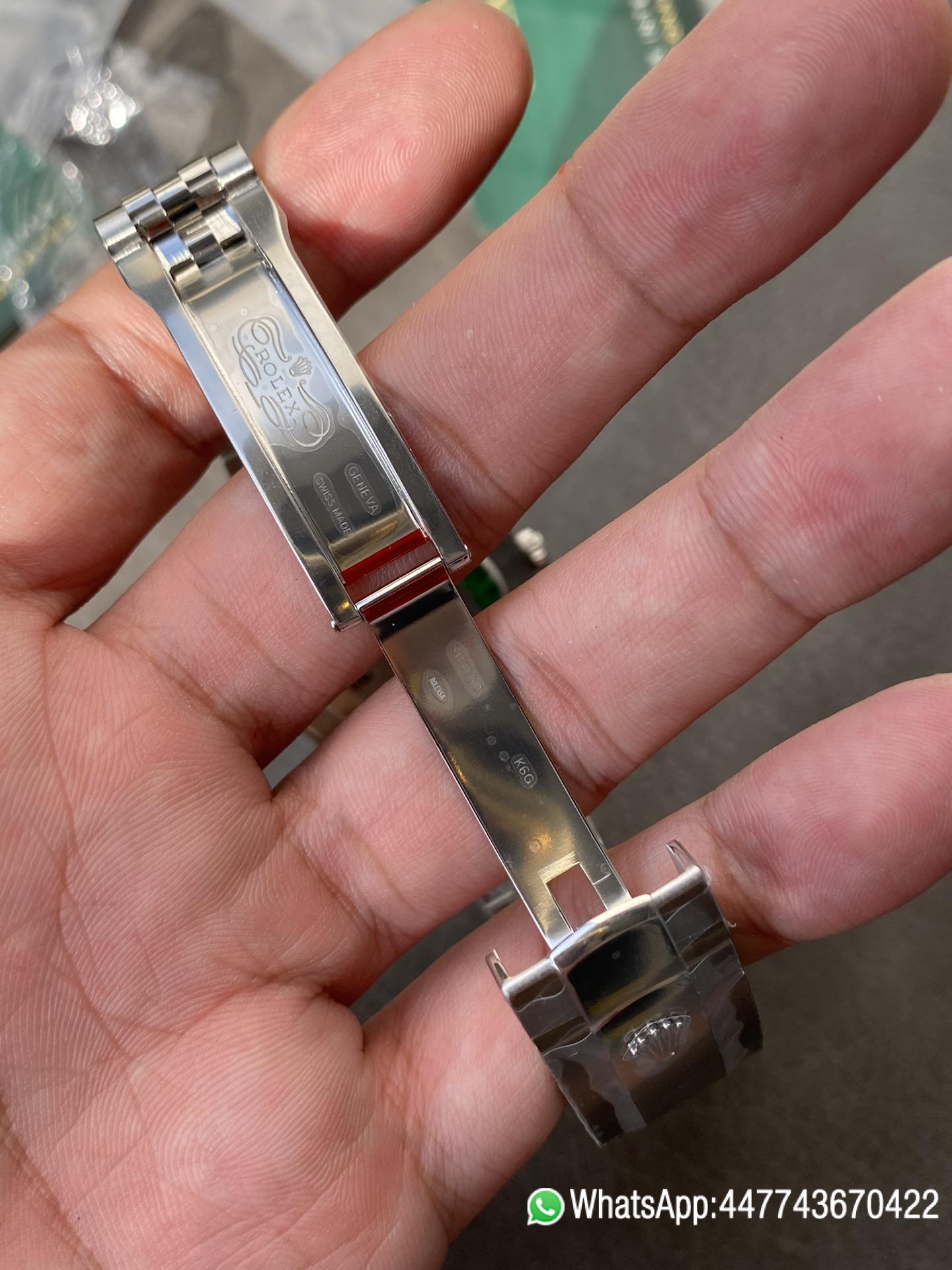 VSF Rolex DateJust 41 126334 0028 Green Dial on Oyster Bracelet Dandong 3235 Movement 07 VSF Rolex DateJust 41 126334 0028 Green Dial on Oyster Bracelet Dandong 3235 Movement 07