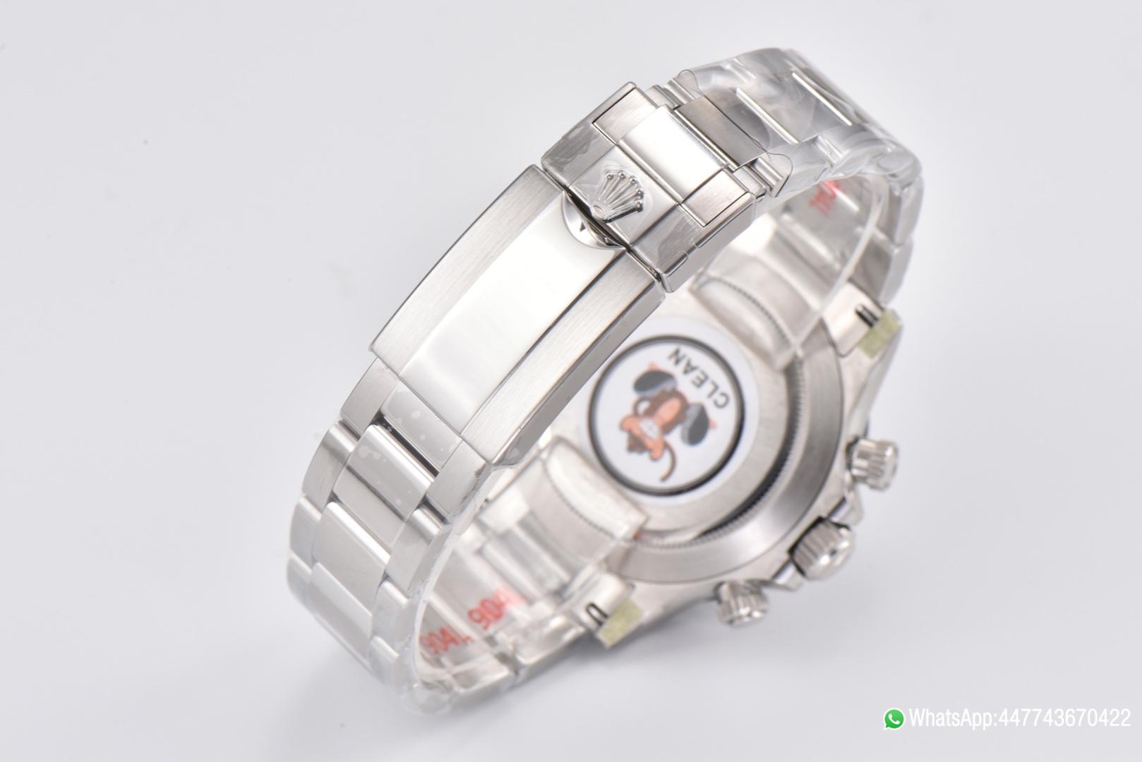 VSF Rolex Daytona 16520 11 Best Edition 904L Steel Case and Bracelet Black Dial Dandong 4130 Movement 010 VSF Rolex Daytona 16520 11 Best Edition 904L Steel Case and Bracelet Black Dial Dandong 4130 Movement 010