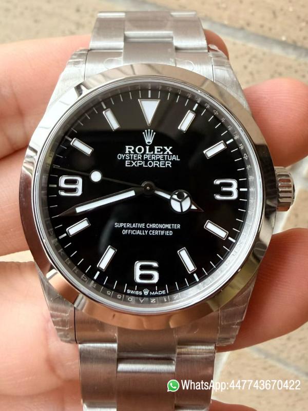 VSF Rolex Explorer 40 Ref.224270 Black Dail 904L Oyster Steel Case Dandong 3230 movement 0 VSF Rolex Explorer 40 Ref.224270 Black Dail 904L Oyster Steel Case Dandong 3230 movement 0