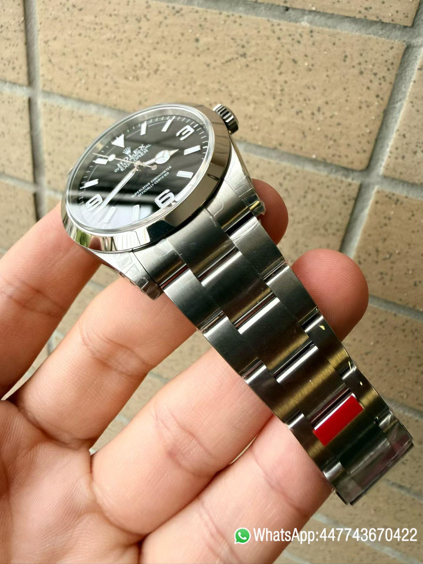 VSF Rolex Explorer 40 Ref.224270 Black Dail 904L Oyster Steel Case Dandong 3230 movement 04 VSF Rolex Explorer 40 Ref.224270 Black Dail 904L Oyster Steel Case Dandong 3230 movement 04