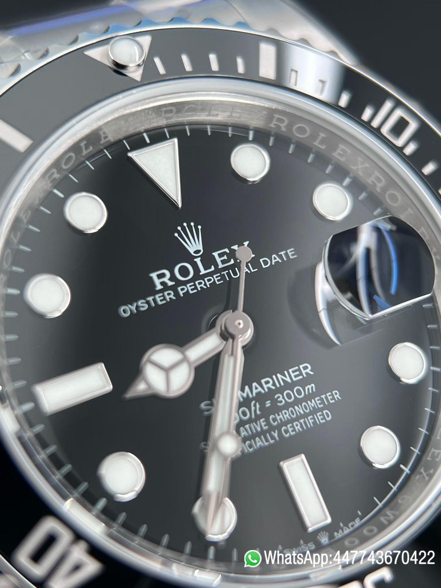 VS Factory Rolex Submariner Date 126610LN 41mm Black Dial Black Ceramic Bezel 904L Steel Case Bracelet VR3235 Movement5 VS Factory Rolex Submariner Date 126610LN 41mm Black Dial Black Ceramic Bezel 904L Steel Case Bracelet VR3235 Movement5