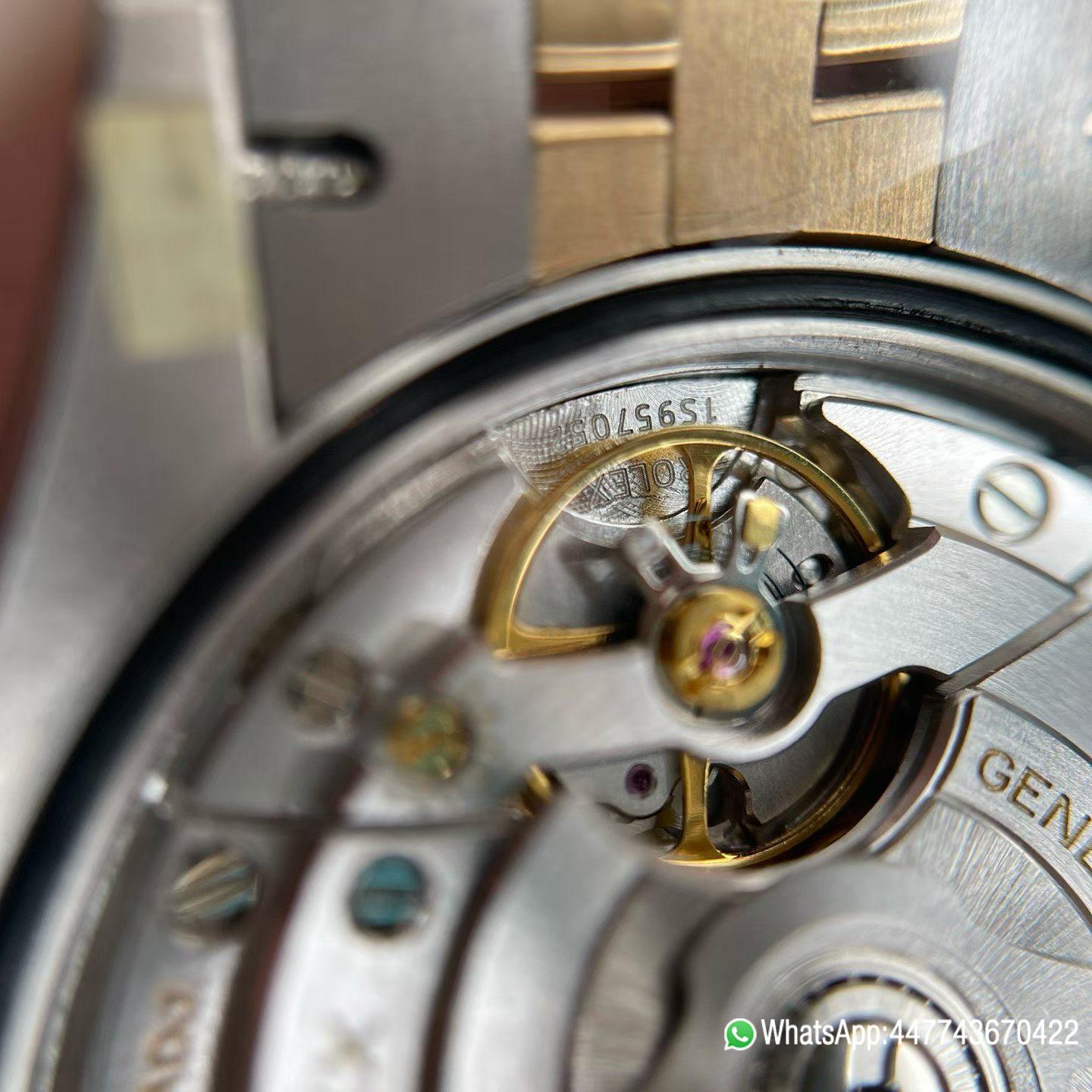 VSF Rolex Datejust 36 REF 126233 Yellow Rolesor with a silver Roman numeral dial fluted yellow gold bezel and Jubilee bracelet Dandong 3235 Movement 09 VSF Rolex Datejust 36 REF 126233 Yellow Rolesor with a silver Roman numeral dial fluted yellow gold bezel and Jubilee bracelet Dandong 3235 Movement 09