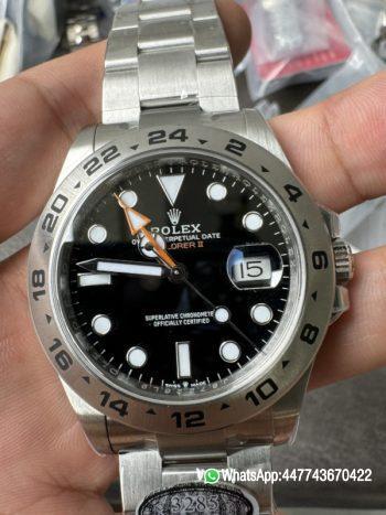 VSF Rolex Explorer II 226570 42mm Black Dial Oystersteel Oyster Bracelet Dandong 3285 Movement 0